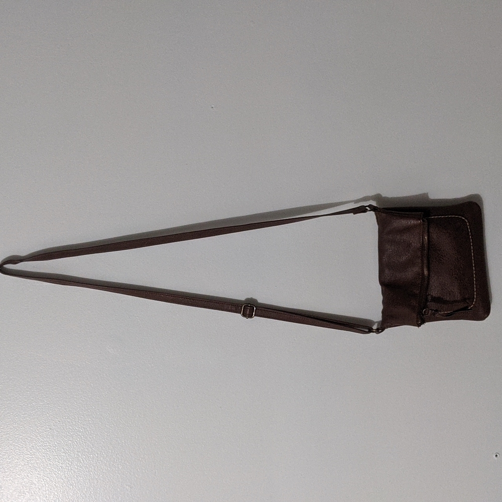 Brown Lucky Brand cross body bag